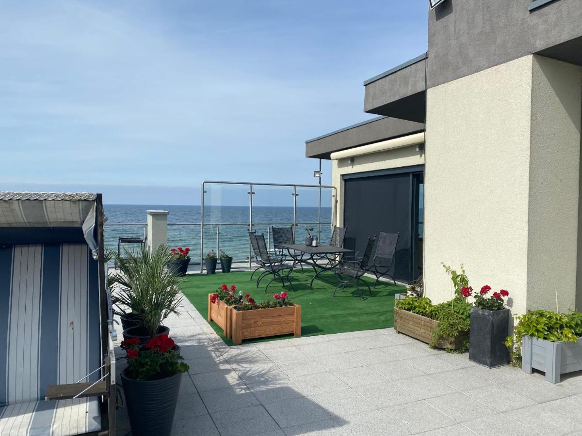 Ferienwohnung Penthouse Bluesky Rewal Exterior foto